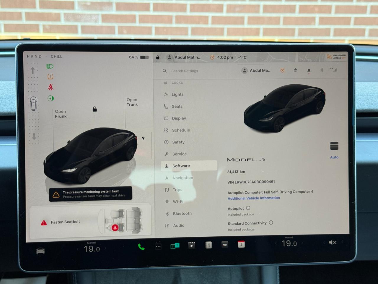 2024 Tesla Model 3 STANDARD RANGE PLUS   NO ACCIDENT   ONE OWNER Photo