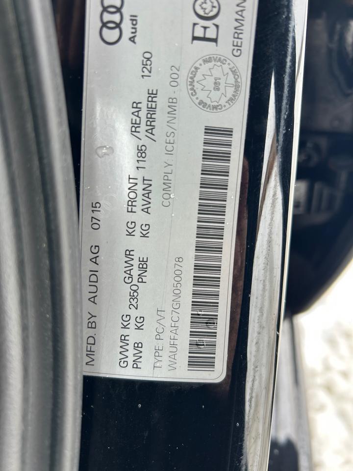 2016 Audi A6 2.0T Premium Plus Photo