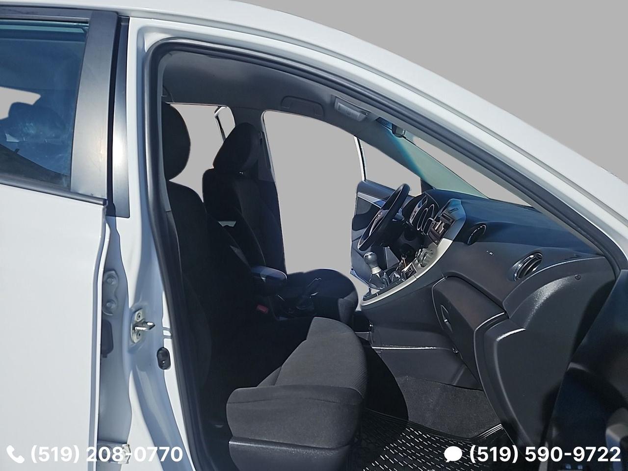 2013 Toyota Matrix Low Km's,Certified,New Winter Tires,Bluetooth,A/C