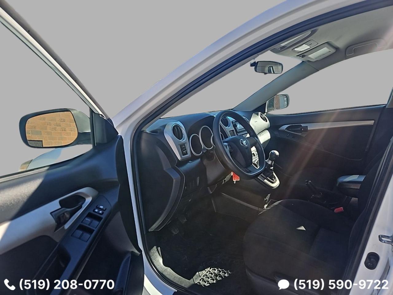 2013 Toyota Matrix Low Km's,Certified,New Winter Tires,Bluetooth,A/C