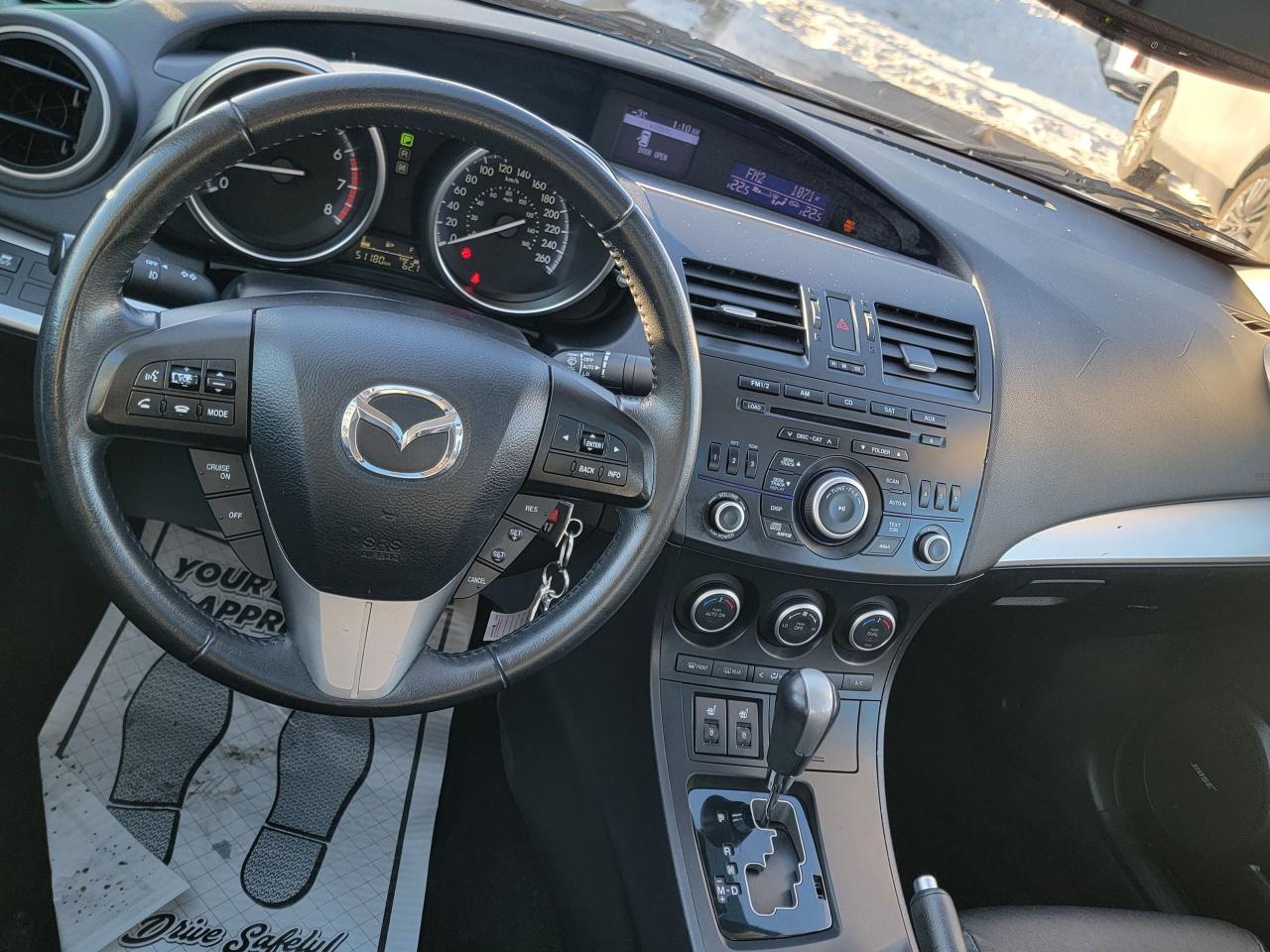 2012 Mazda MAZDA3 GT | 2.5 | LOW KMS | Leather | Sunroof Photo