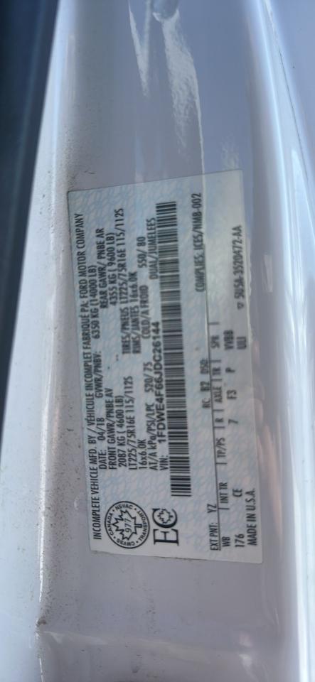 2018 Ford E-Series Cutaway 16’box Photo