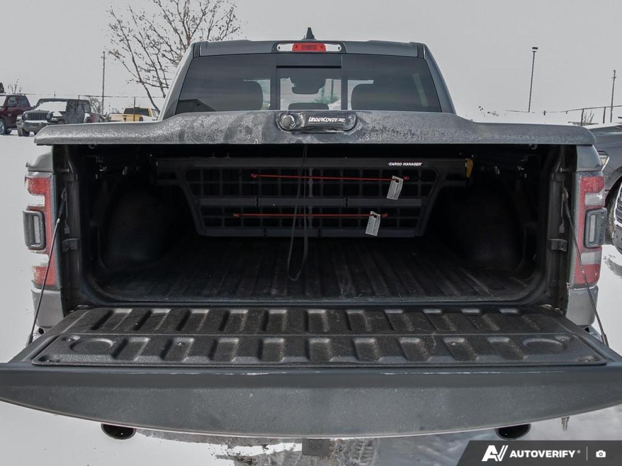 2024 RAM 1500 Sport 1-PIECE LOCKING HARD TONNEAU COVER Photo