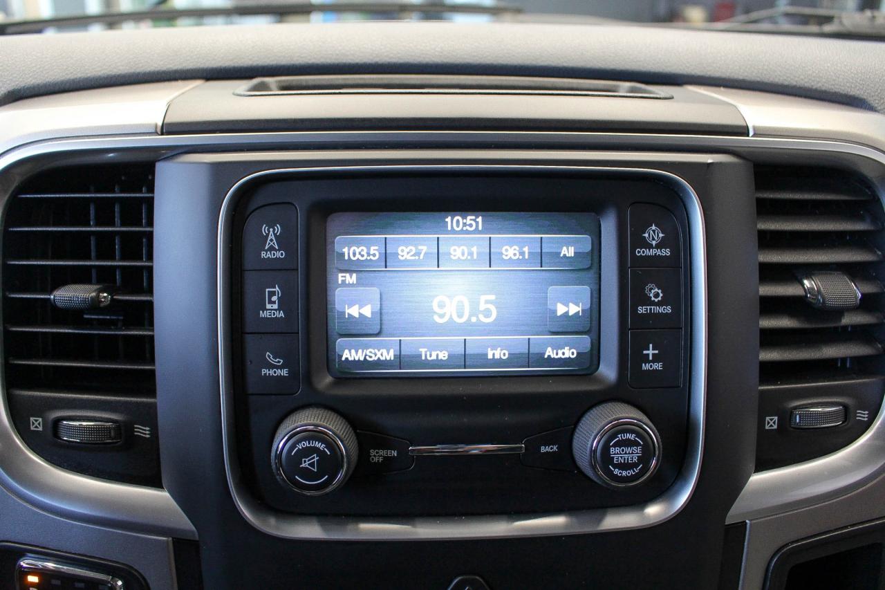 2017 RAM 1500 SLT 5.7L HEMI - CLOTH UPHOLSTERY -  TONNEAU COVER Photo