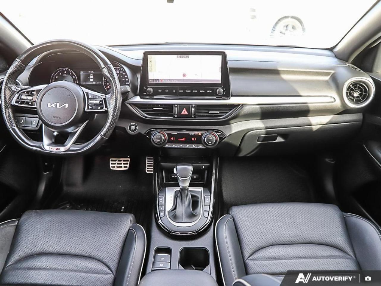 2023 Kia Forte GT-Line,LOW KM,NAVI,PWR S/ROOF,R/V CAM,LEATHER INT Photo