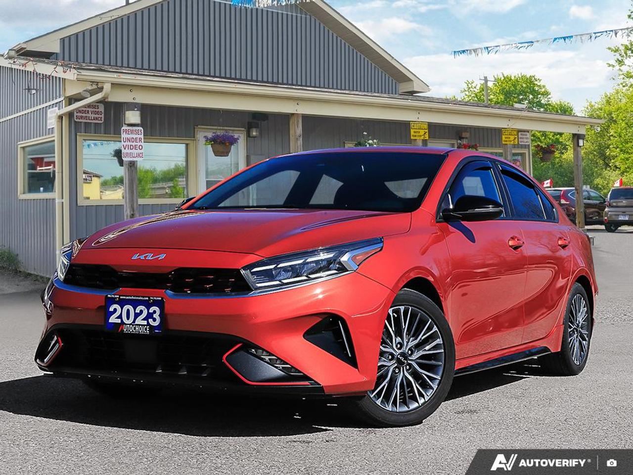 2023 Kia Forte GT-Line,LOW KM,NAVI,PWR S/ROOF,R/V CAM,LEATHER INT