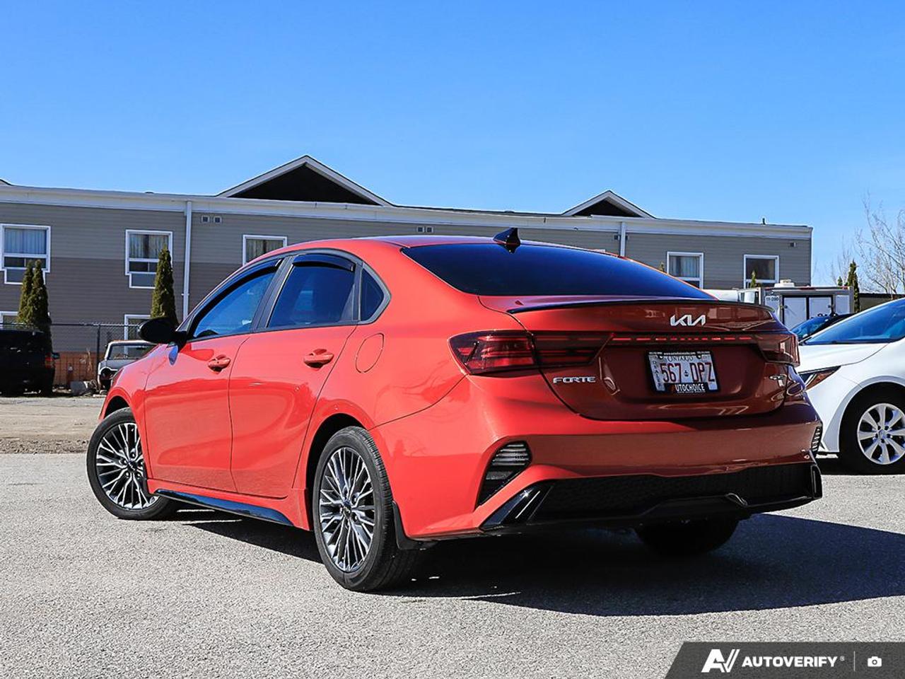 2023 Kia Forte GT-Line,LOW KM,NAVI,PWR S/ROOF,R/V CAM,LEATHER INT - Photo #4