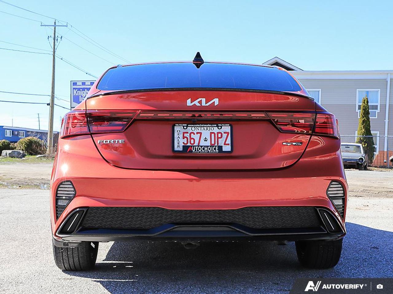 2023 Kia Forte GT-Line,LOW KM,NAVI,PWR S/ROOF,R/V CAM,LEATHER INT - Photo #5