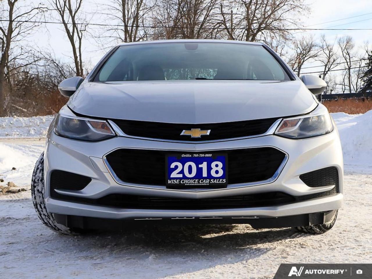2018 Chevrolet Cruze LT, LOW KM'S, R/V CAM, H/SEATS, B.TOOTH Photo