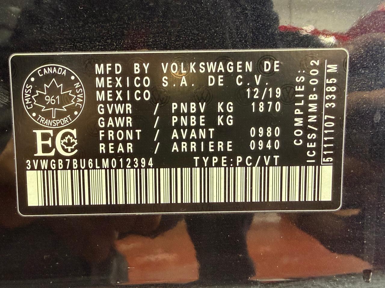 2020 Volkswagen Jetta Execline+Cooled Leather+Roof+CLEAN CARFAX Photo43