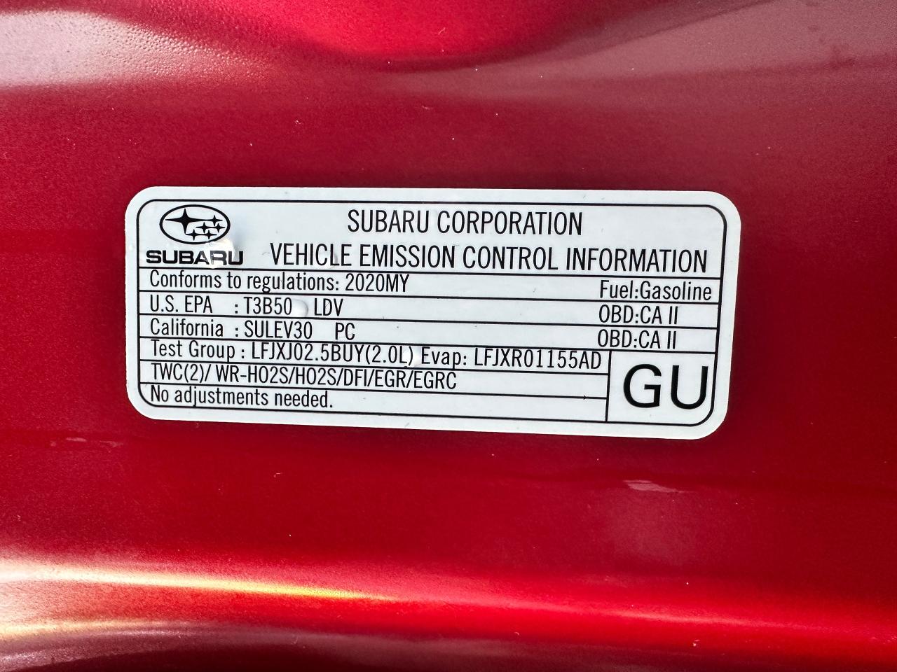 2020 Subaru Impreza Sport-Tech AWD NAV Sunroof HTD-LTHR XM CarPlay A/C Photo