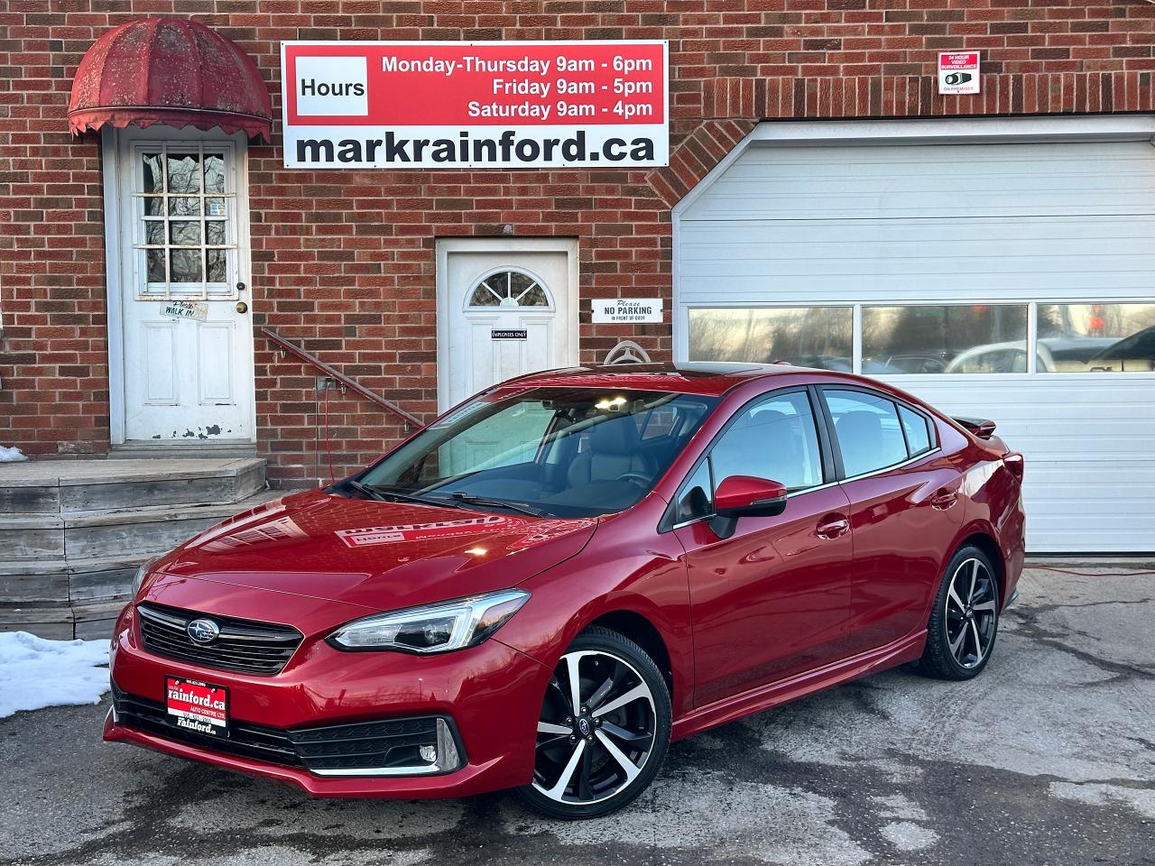 2020 Subaru Impreza Sport-Tech AWD NAV Sunroof HTD-LTHR XM CarPlay A/C