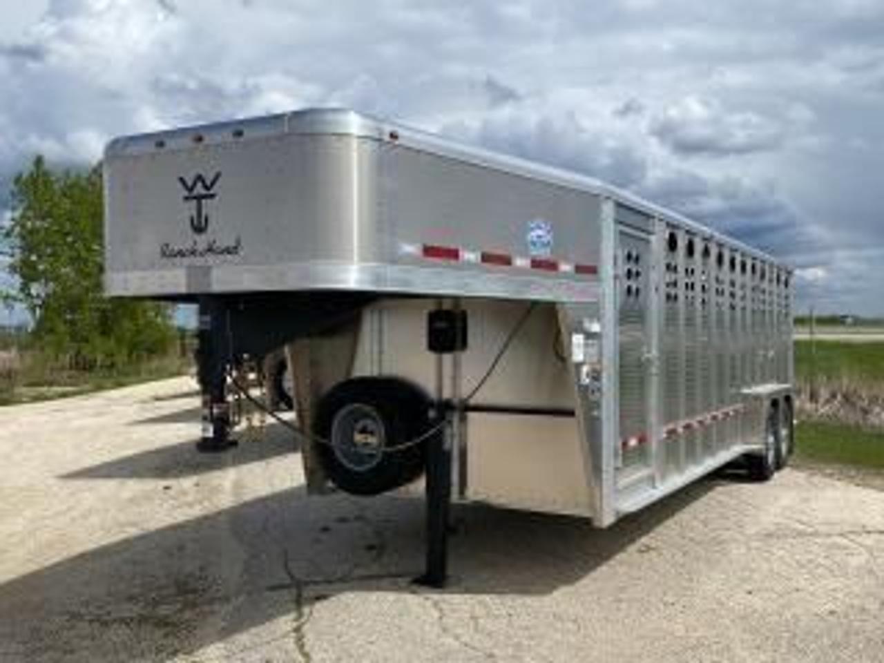 <p>COMING SOON! Expected end of July!</p><p>2027 Wilson Ranch Hand, 24 punched side, 16,000 lb GVWR, aluminum wheels, 7 interior height, tandem 7000 lb axles, block out plugs, 1 full swing crowd gates and 1 full swing w/ 40 inner gate.</p>