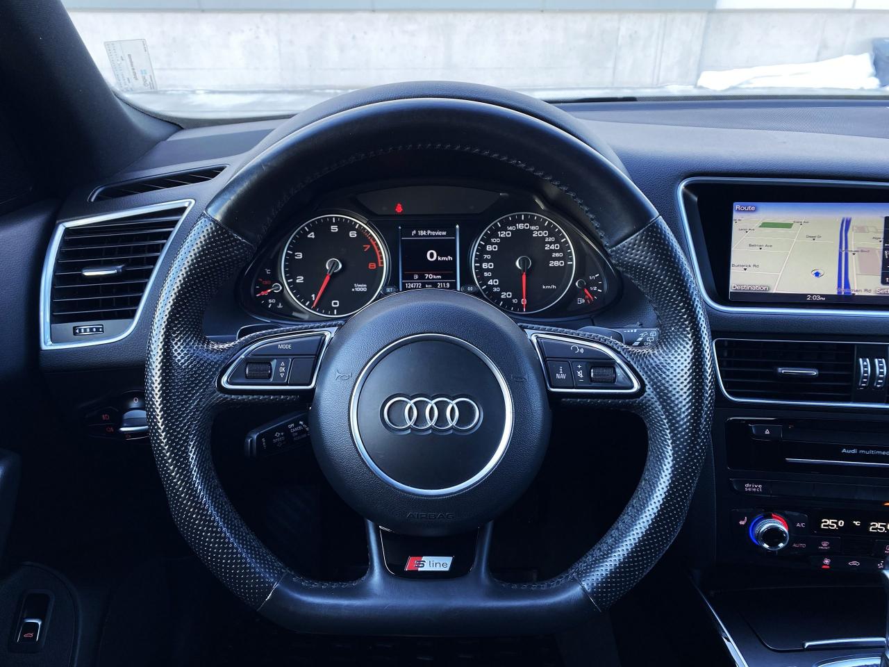 2017 Audi Q5 2.0T QUATTRO-S LINE SPORT-BLACK OPTICS-20" WHEELS Photo