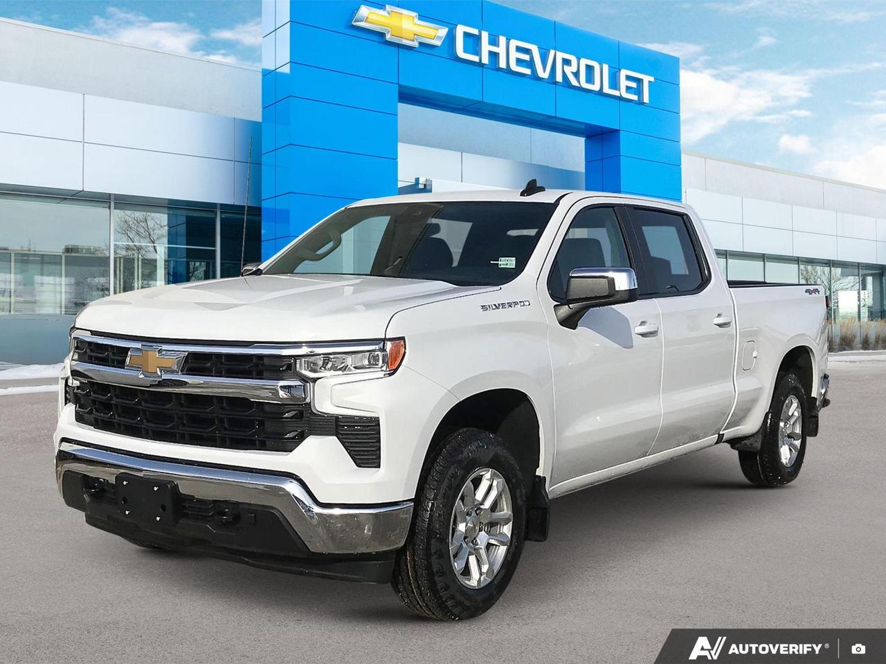 Price Includes Added Accessories Plus Engine Block Heater | LPO - Interior Floor Liners | Protection Package
Experience the future of trucking with the 2026 Chevrolet Silverado 1500! This cutting-edge pickup combines power, efficiency, and advanced technology to elevate your driving experience.

Key Features:
- Brand new with only 10 km on the odometer
- Powerful 5.3L 8-cylinder engine with 4-wheel drive
- Impressive fuel economy for its class: 13.4 L/100 km highway, 15.8 L/100 km city
- Wi-Fi Hotspot capability for seamless connectivity on the go
- Teen Driver technology for peace of mind when sharing your truck
- StabiliTrak stability control system with Proactive Roll Avoidance
- Electric Power Steering for enhanced handling and control
- Deep-tinted glass for improved privacy and comfort

Dont miss your chance to own this state-of-the-art Silverado 1500. Visit Birchwood Chevrolet Buick GMC today to schedule a test drive and experience the future of trucking firsthand. Our knowledgeable staff is ready to answer any questions and guide you through the purchasing process. Reserve your 2026 Chevrolet Silverado 1500 now and be among the first to hit the road in this exceptional truck!
See three brands under one roof at Birchwood Chevrolet Buick GMC  the only place in Winnipeg where you can compare GMC, Chevrolet, and Buick all in one visit. Save yourself some time, see a great selection, and learn everything you need to know. 

Your Experience is Everything at Birchwood Chevrolet Buick GMC. 

Click, call (204) 837-5811, or visit Birchwood Chevrolet Buick GMC at the Birchwood Auto Park, 3965 Portage Avenue West at the Perimeter.

Dealer Permit #4240.
Dealer permit #4240