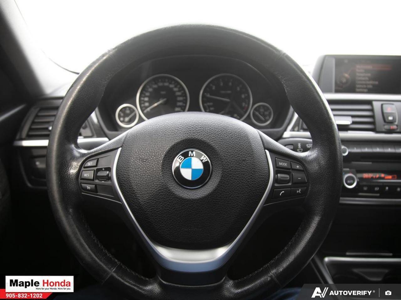 2015 BMW 3 Series Leather Seats| Sunroof| Heated Seats| Good Conditi Photo