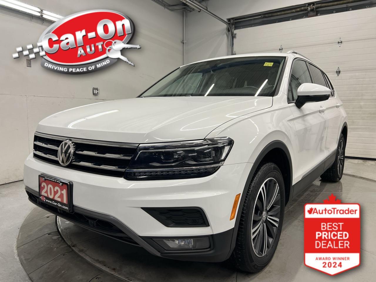 2021 Volkswagen Tiguan HIGHLINE AWD | HTD LEATHER | PANO ROOF | CARPLAY Photo0