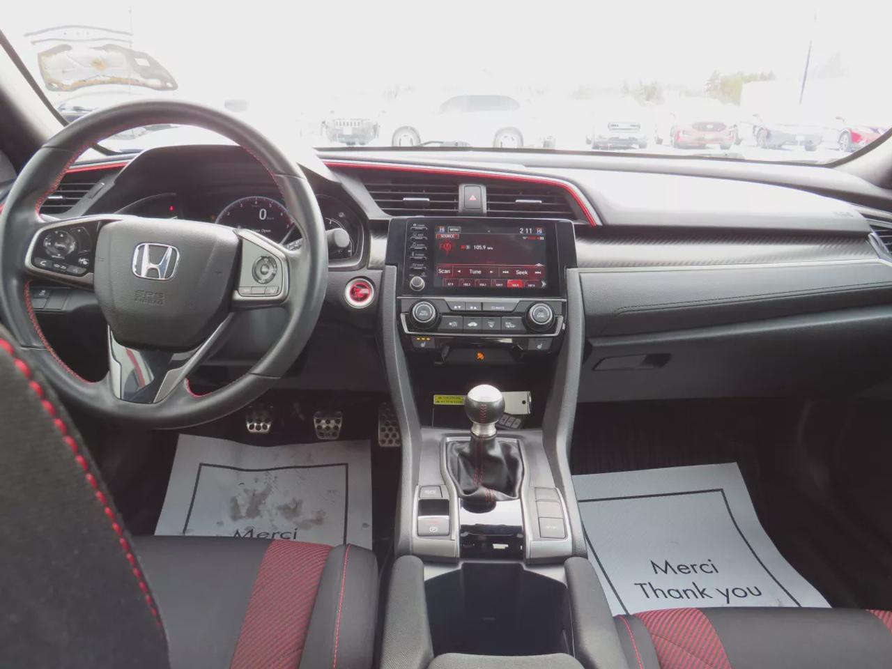 2020 Honda Civic SI Sedan SI | Low Km | Safety Certified | One Owner | Clean Title | No Accidents | Manual Transmission | Alloy Rims | Sunroof | Push Button Start | Digital Touchscreen | Reverse Camera | Collision Avoidance | Lane Assist | Heated Seats | Wireless Charging Photo4