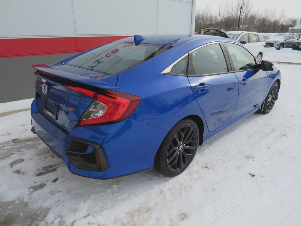 2020 Honda Civic SI Sedan SI | Low Km | Safety Certified | One Owner | Clean Title | No Accidents | Manual Transmission | Alloy Rims | Sunroof | Push Button Start | Digital Touchscreen | Reverse Camera | Collision Avoidance | Lane Assist | Heated Seats | Wireless Charging Photo