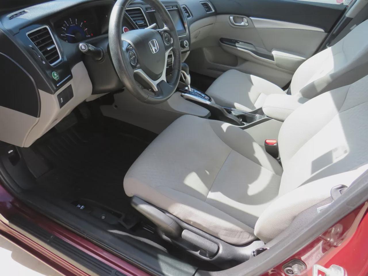 2014 Honda Civic Sedan EX | Safety Certified| Alloy Rims | Remote Start |  Automatic | Sunroof | Push Button Start | Reverse Camera | USB/HDMI | Heated Seats | A/C | Power Doors | Power Locks | Digital Touchscreen | CD Player | Cruise Control | Bluetooth Photo