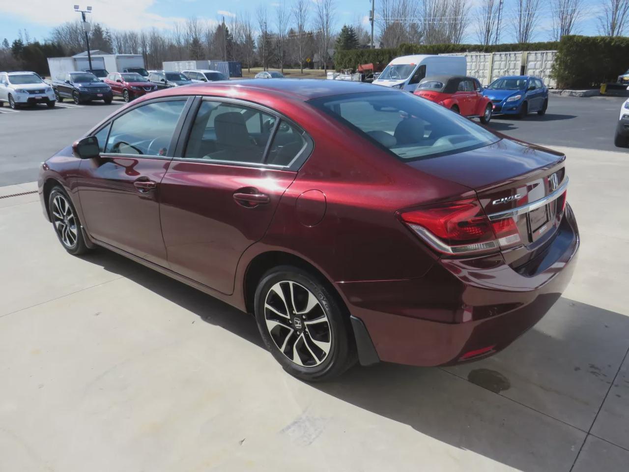 2014 Honda Civic Sedan EX | Safety Certified| Alloy Rims | Remote Start |  Automatic | Sunroof | Push Button Start | Reverse Camera | USB/HDMI | Heated Seats | A/C | Power Doors | Power Locks | Digital Touchscreen | CD Player | Cruise Control | Bluetooth Photo