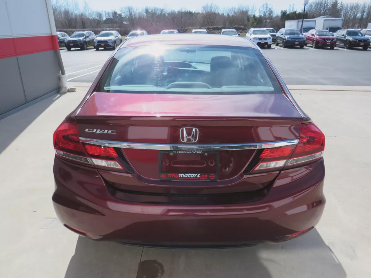 2014 Honda Civic Sedan EX | Safety Certified| Alloy Rims | Remote Start |  Automatic | Sunroof | Push Button Start | Reverse Camera | USB/HDMI | Heated Seats | A/C | Power Doors | Power Locks | Digital Touchscreen | CD Player | Cruise Control | Bluetooth Photo