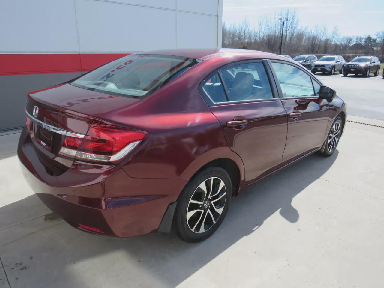 2014 Honda Civic Sedan EX | Safety Certified| Alloy Rims | Remote Start |  Automatic | Sunroof | Push Button Start | Reverse Camera | USB/HDMI | Heated Seats | A/C | Power Doors | Power Locks | Digital Touchscreen | CD Player | Cruise Control | Bluetooth Photo