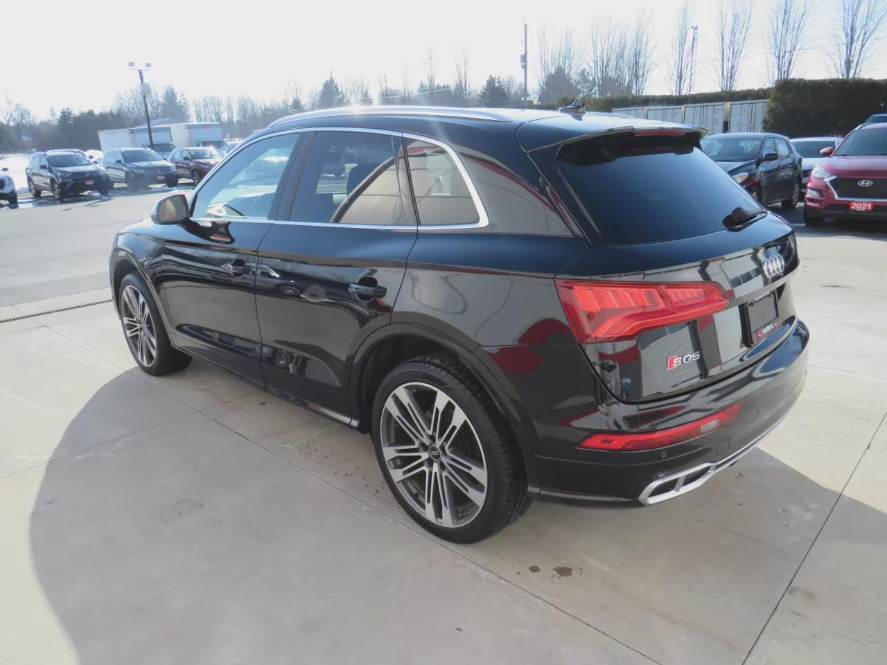 2019 Audi SQ5 Progressiv  | 349 Horsepower | Clean Title | No Accidents | Safety Certified | AWD | Alloy Rims | Red Leather Interior | Navigation | Panoramic Sunroof | Push Button Start | Power Seats/Lumbar | Heated Seats | Heated Steering Wheel | Power Tailgate Photo