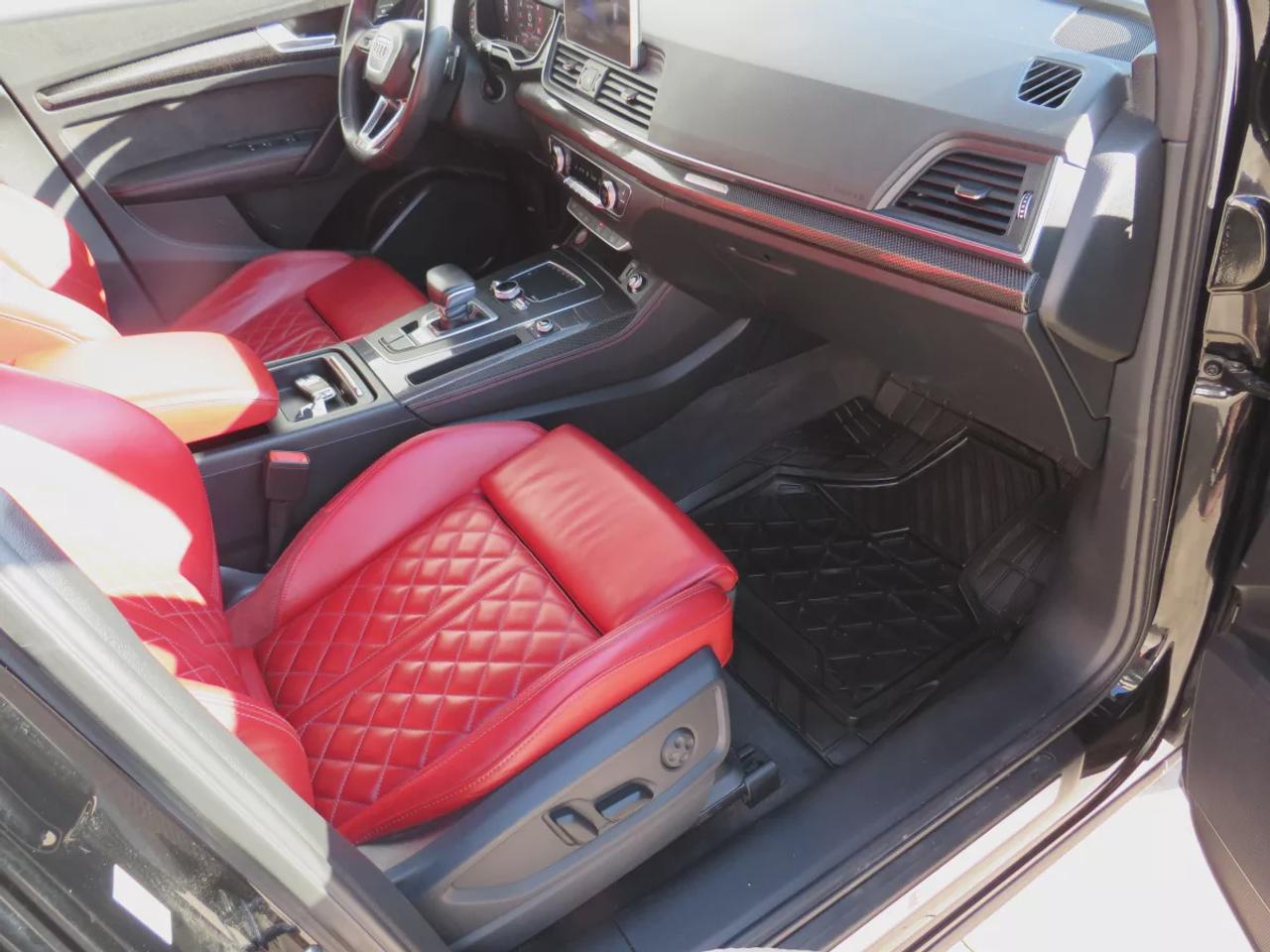 2019 Audi SQ5 Progressiv  | 349 Horsepower | Clean Title | No Accidents | Safety Certified | AWD | Alloy Rims | Red Leather Interior | Navigation | Panoramic Sunroof | Push Button Start | Power Seats/Lumbar | Heated Seats | Heated Steering Wheel | Power Tailgate Photo