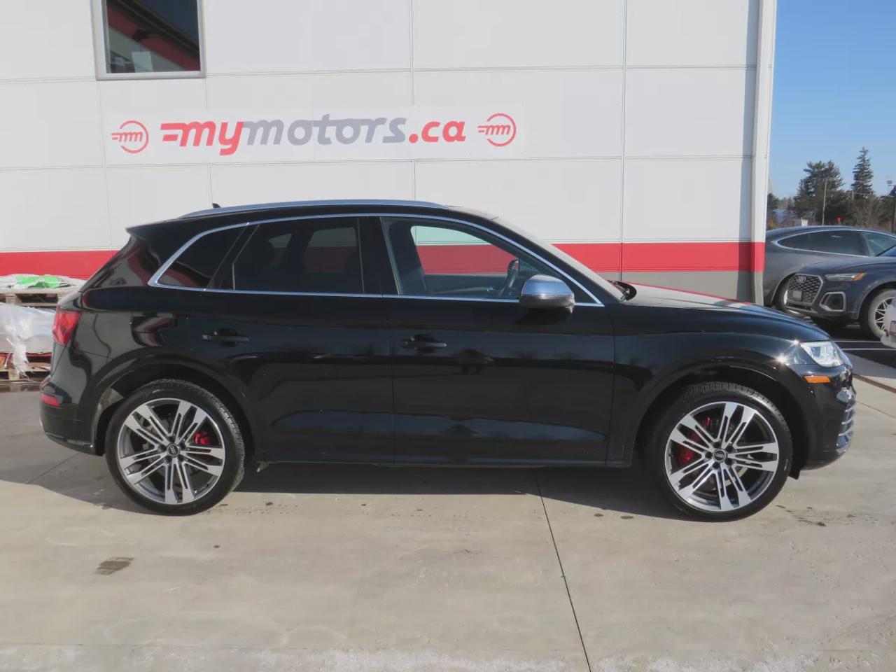 2019 Audi SQ5 Progressiv  | 349 Horsepower | Clean Title | No Accidents | Safety Certified | AWD | Alloy Rims | Red Leather Interior | Navigation | Panoramic Sunroof | Push Button Start | Power Seats/Lumbar | Heated Seats | Heated Steering Wheel | Power Tailgate Photo
