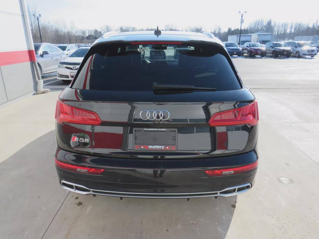 2019 Audi SQ5 Progressiv  | 349 Horsepower | Clean Title | No Accidents | Safety Certified | AWD | Alloy Rims | Red Leather Interior | Navigation | Panoramic Sunroof | Push Button Start | Power Seats/Lumbar | Heated Seats | Heated Steering Wheel | Power Tailgate Photo