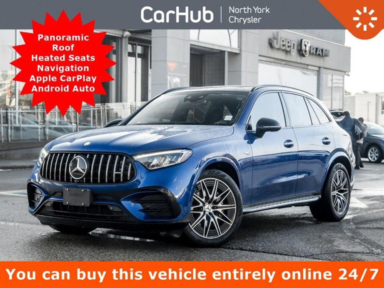 2025 Mercedes-Benz GLC AMG 43 Panoroof Heated Seats Navigation Apple CarPlay Android Auto Photo