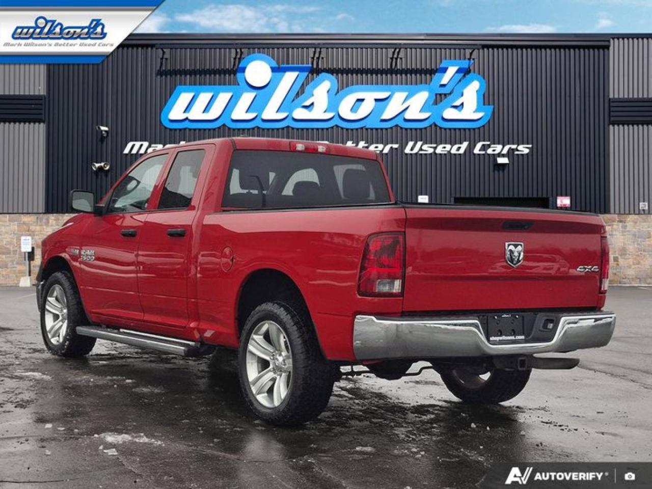 2017 RAM 1500 SXT 4X4 | 5.7L Hemi | Class IV Hitch Receiver | Power Group | Side Steps | and More ! Photo2