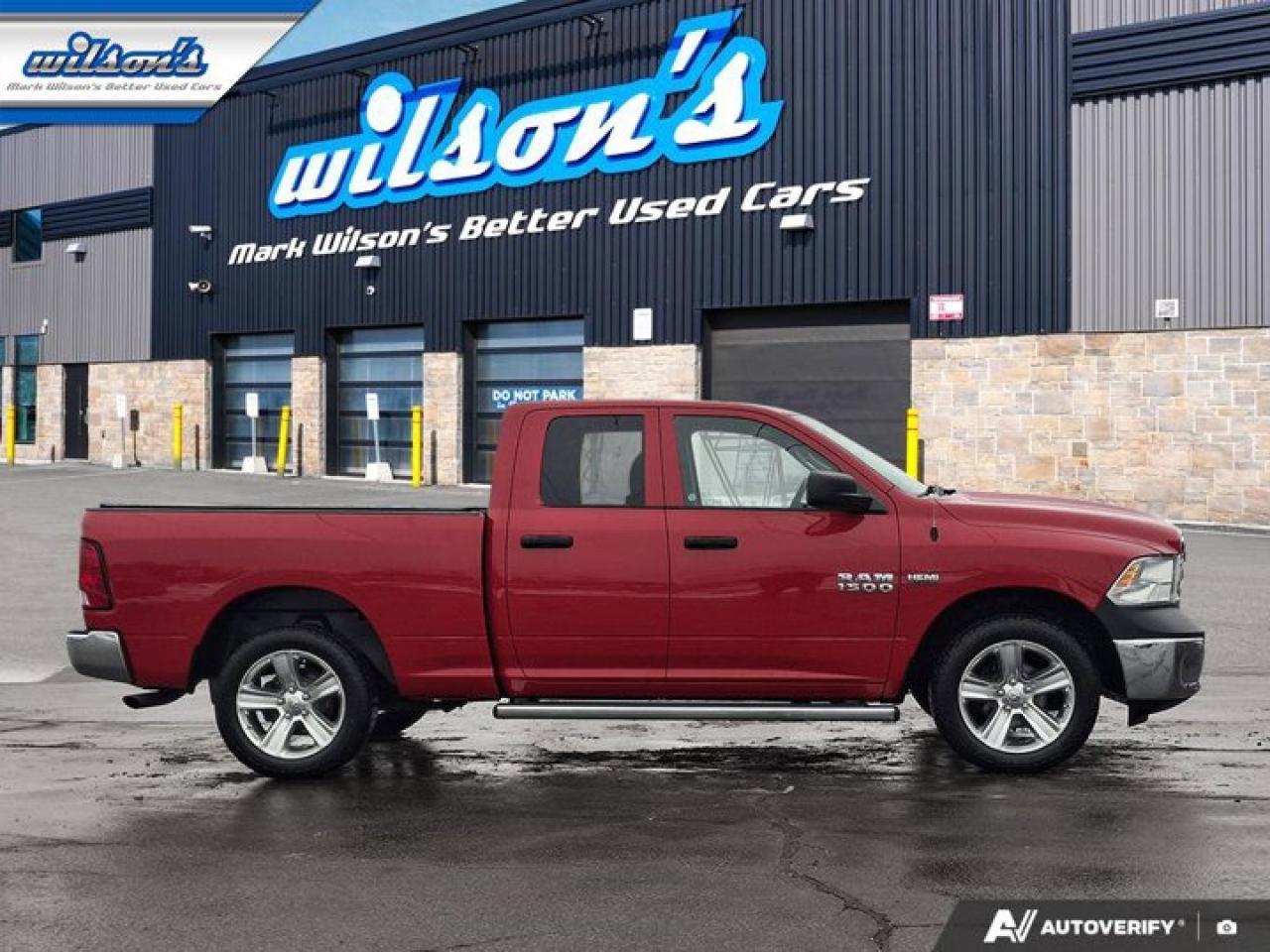 2017 RAM 1500 SXT 4X4 | 5.7L Hemi | Class IV Hitch Receiver | Power Group | Side Steps | and More ! Photo