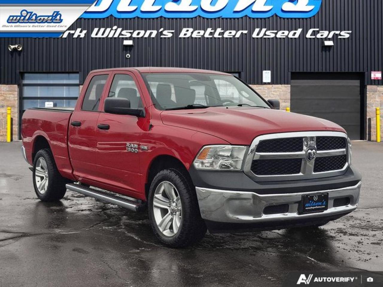 2017 RAM 1500 SXT 4X4 | 5.7L Hemi | Class IV Hitch Receiver | Power Group | Side Steps | and More ! Photo