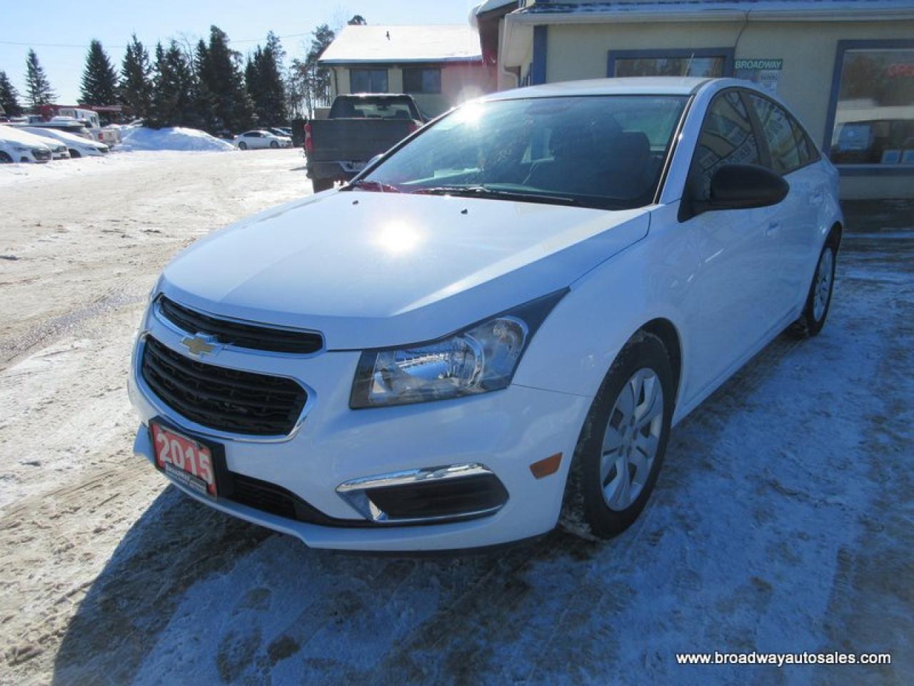 2015 Chevrolet Cruze WELL EQUIPPED LS-EDITION 5 PASSENGER 1.8L - DOHC.. CD/AUX/USB INPUT.. KEYLESS ENTRY..