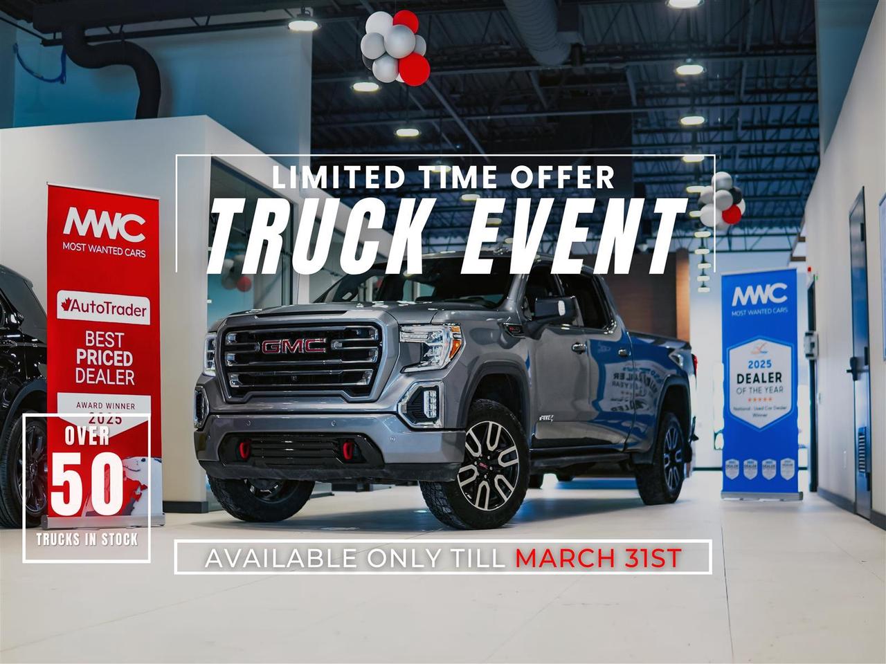 2022 GMC Sierra 1500 Limited Limited AT4 | 6.2L V8 CREW | LTHR | SUNROOF | BOSE Photo0