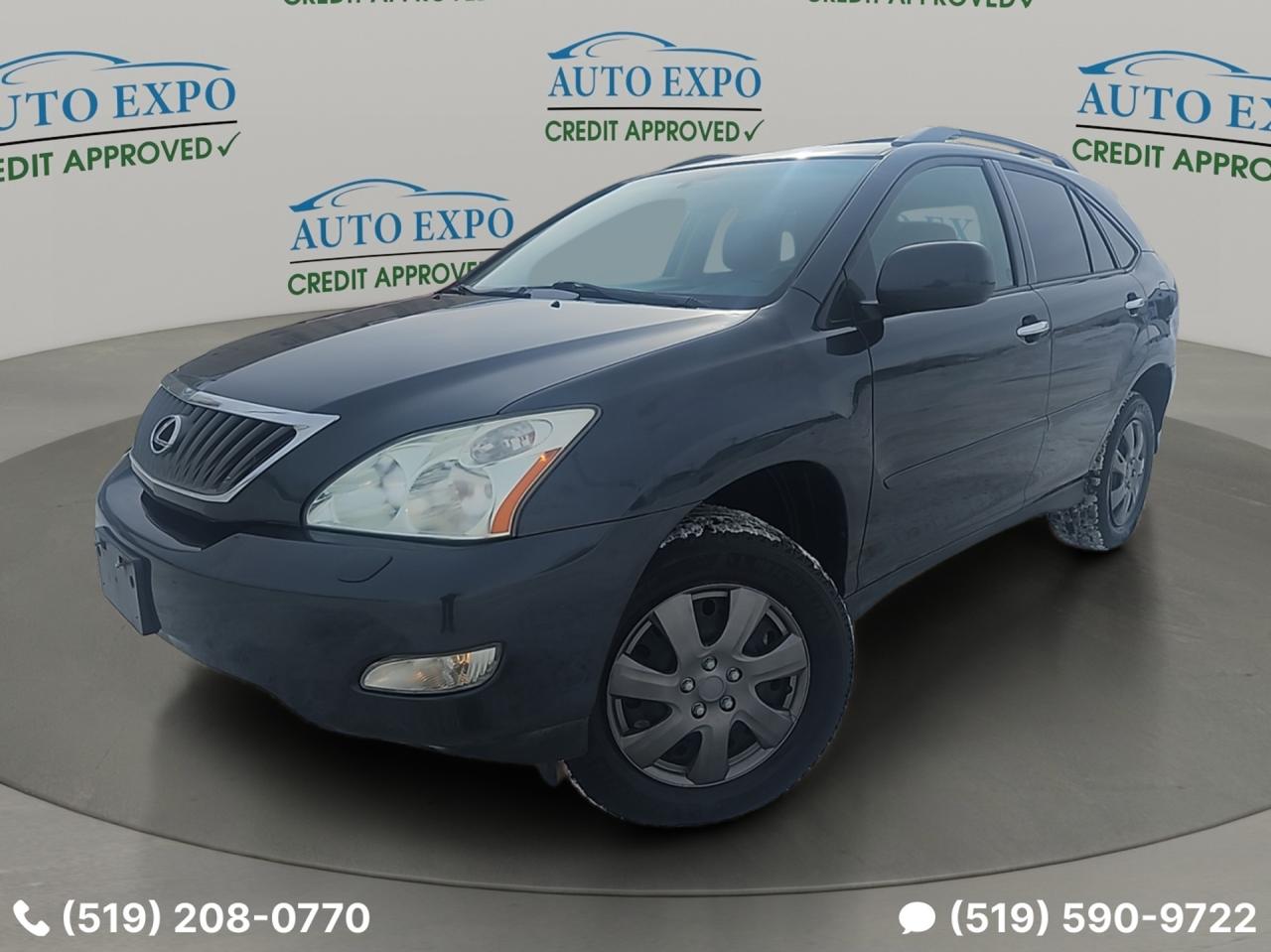 <p>Heres your chance to own a sophisticated and reliable SUV &ndash; a 2009 Lexus RX 350, available now at Auto Expo Inc.! This meticulously maintained RX 350 boasts the perfect blend of luxury and capability, ready to tackle both city streets and weekend adventures. With its timeless design and proven track record, this Lexus offers a driving experience that&rsquo;s as enjoyable as it is practical. This vehicle is a certified pre-owned, and you can drive with peace of mind.</p><p>This particular RX 350, with 150,000 km on the odometer, is equipped with everything you need for comfort and convenience. The 4-wheel drive system ensures confident handling in various weather conditions, while the automatic transmission makes for a smooth and effortless drive. The vehicle comes with two sets of tires and rims allowing you to drive it year-round. Step inside and you will be greeted by a spacious interior with premium features designed to enhance your driving pleasure.</p><p>Here are a few of the standout features that make this Lexus RX 350 a must-see:</p><ul><li><strong>Certified Pre-Owned Assurance:</strong> Drive with confidence knowing this RX 350 has been thoroughly inspected and certified, offering you added peace of mind.</li><li><strong>All-Weather Capability:</strong> With its 4-wheel drive system, youll be ready for anything the Canadian seasons throw your way.</li><li><strong>Sunroof:</strong> Enjoy the open air and natural light with the simple touch of a button.</li><li><strong>Two Sets of Tires & Rims:</strong> This car is ready for any weather.</li><li><strong>Luxurious Interior:</strong> Sink into the comfortable black leather interior and experience the refined elegance that Lexus is known for.</li></ul><p>Visit Auto Expo Inc. today to experience this exceptional SUV for yourself!</p><p><strong><em>Powered by AutoIntelligence&trade;</em></strong> Vehicle information has been generated using artificial intelligence and is provided for informational purposes only. While efforts are made to ensure accuracy, please confirm all details directly with the dealer.</p><ol><li>We Finance,,,<p><a href=https://vhr.carfax.ca/?id=UtCpj4VLd4jLufa8QUJSSLC6AKr6GFb/&_jstate=PxI2DHNk_lIvHhXVe3VIQT8SNgxzZP5SLx4V1Xt1SEH5cvzCF-VBt_xVS-ui8_TFlnsEURpiwNGaVVxzWFaGADcNcJQZU8At7nIjHz-5jAlg3DperideEvzTQStTs9eRx_SMjktlF2JTsu2Eyo8NxM0BPt5THpIq5SaWrwYVBmLZq5NYvkiwA1de4QDxVTffSdhfCeCX-jJZxPZEN8YHrRWXUfV-28IA7WtbWuQSQc-oKHNjlF7pIWo-rJdf_j2V859AHPaUBvKgVf8DbgLHBf3lGTiTCltWbyR9-qzi-YGZu-40auMEehJJNmrRczs_pe0H3oVsVvJQI7Q-yZm0w8UjyVa2ZpNxvjO1A0_wSBndadM9g3svK1EwygD4H9DbfPQUchKkgFKB7sZGyNCf-DNG1G2Zk4a-GT5zu0s0vIBN8cTWCLXWjEMk8Ua2m486 target=_blank rel=noopener>OMVIC Licensed, UCDA & Carfax Member,,,</a></p><p><em>we specialize in Domestic and import vehicles! Our wide selection offers something for every need and budget!</em></p><p><em>Visit us @ 450 Belmont Ave, West Kitchener!</em></p></li></ol>