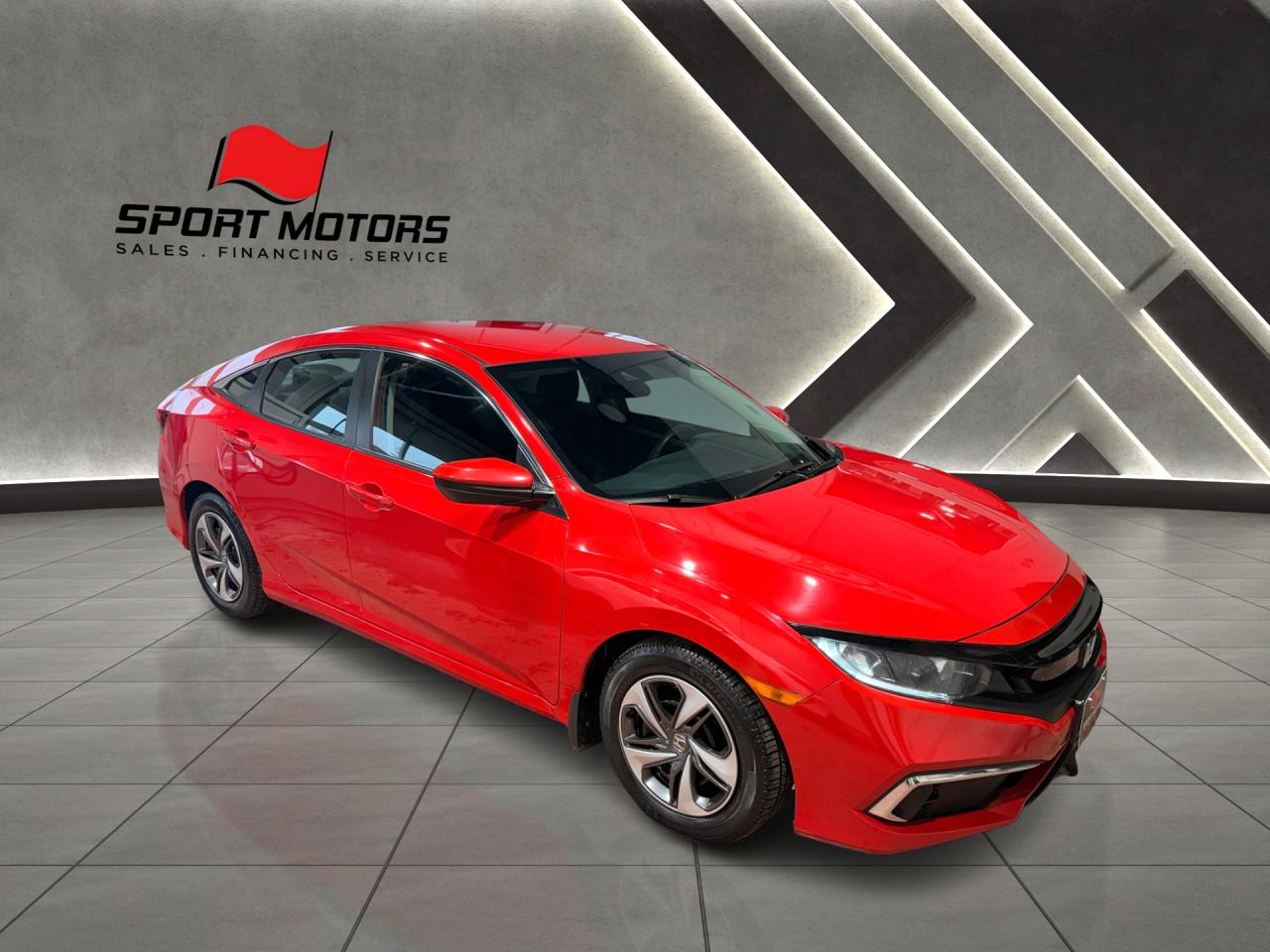 2019 Honda Civic LX+Camera+Adaptive Cruise+CLEAN CARFAX Photo7