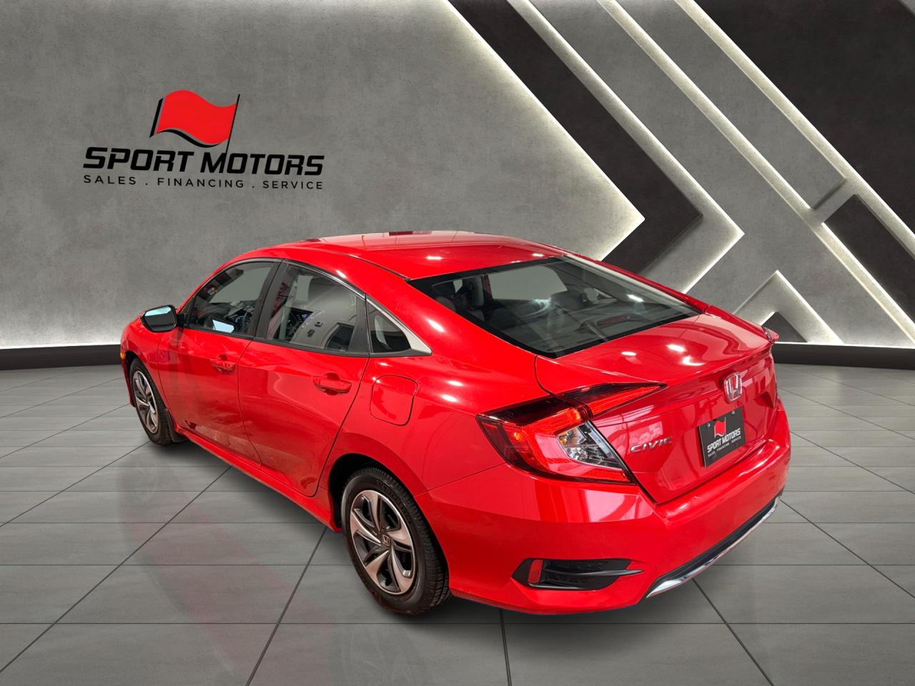 2019 Honda Civic LX+Camera+Adaptive Cruise+CLEAN CARFAX Photo5