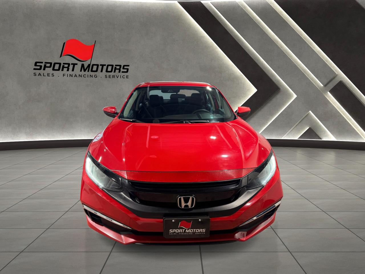 2019 Honda Civic LX+Camera+Adaptive Cruise+CLEAN CARFAX Photo8