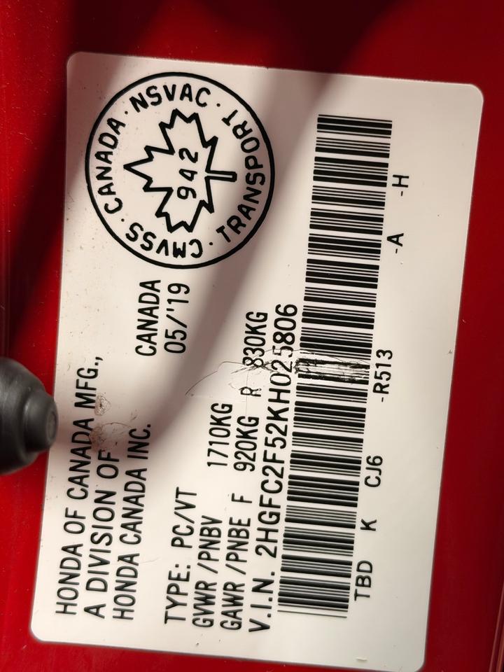 2019 Honda Civic LX+Camera+Adaptive Cruise+CLEAN CARFAX Photo