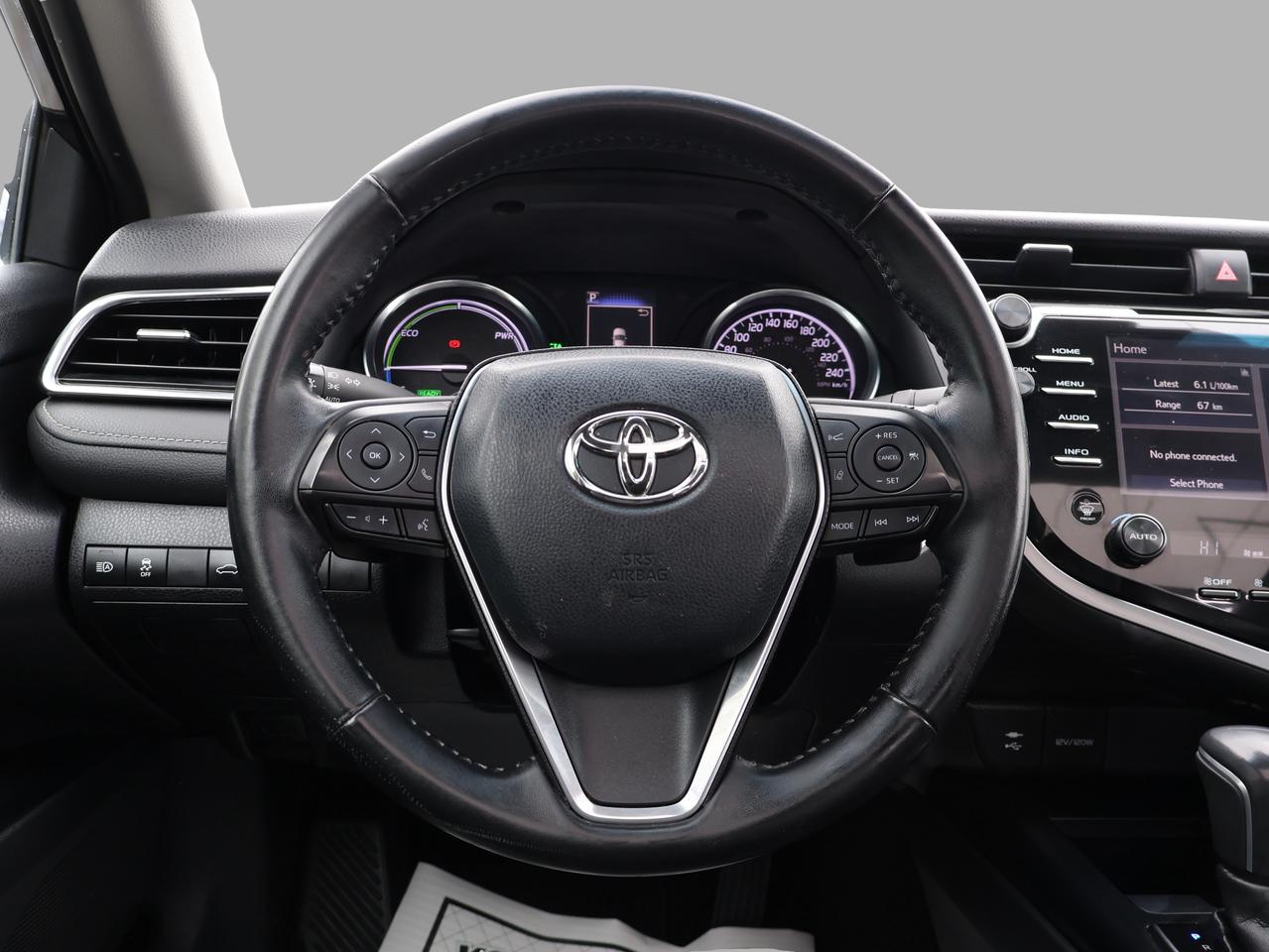 2018 Toyota Camry HYBRID SE HYBRID CERTIFIED CAMERA BLUETOOTH LEATHER HEATED SEATS SUNROOF CRUISE ALLOYS Photo