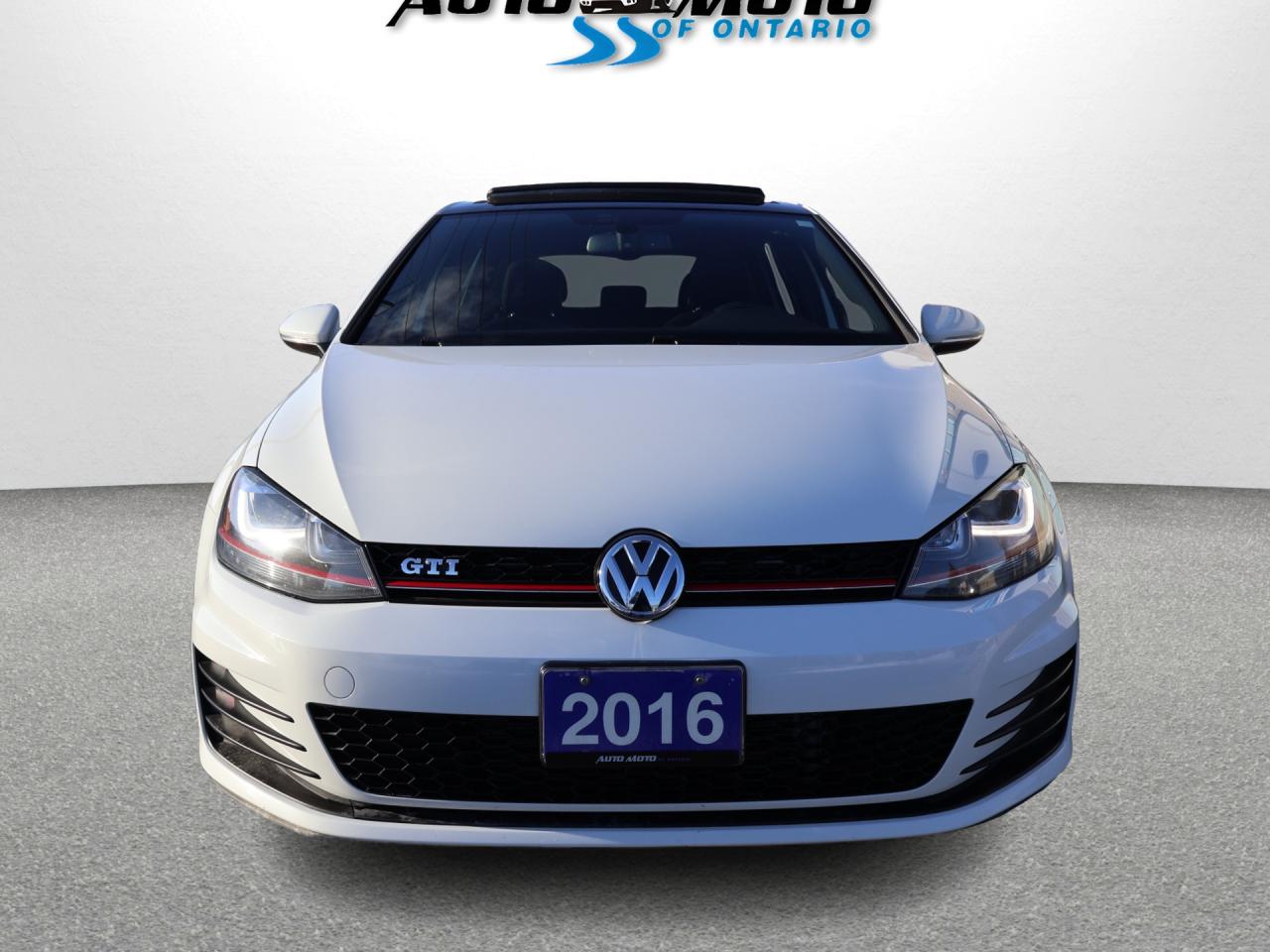 2016 Volkswagen GTI GTI DSG AUTOBAHN CERTIFIED *ACCIDENT FREE*V.W MAINTAIN* CAMERA NAV BLUETOOTH HEATED SEATS SUNROOF CRUISE ALLOYS Photo2