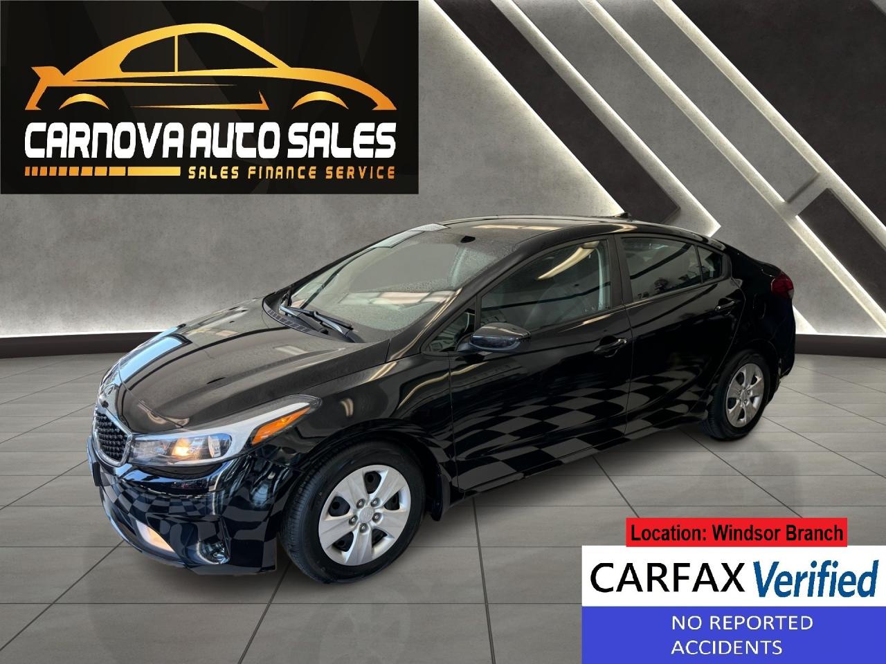 2017 Kia Forte LX+Camera+Heated Seats+ApplePlay+CLEAN CARFAX Photo0