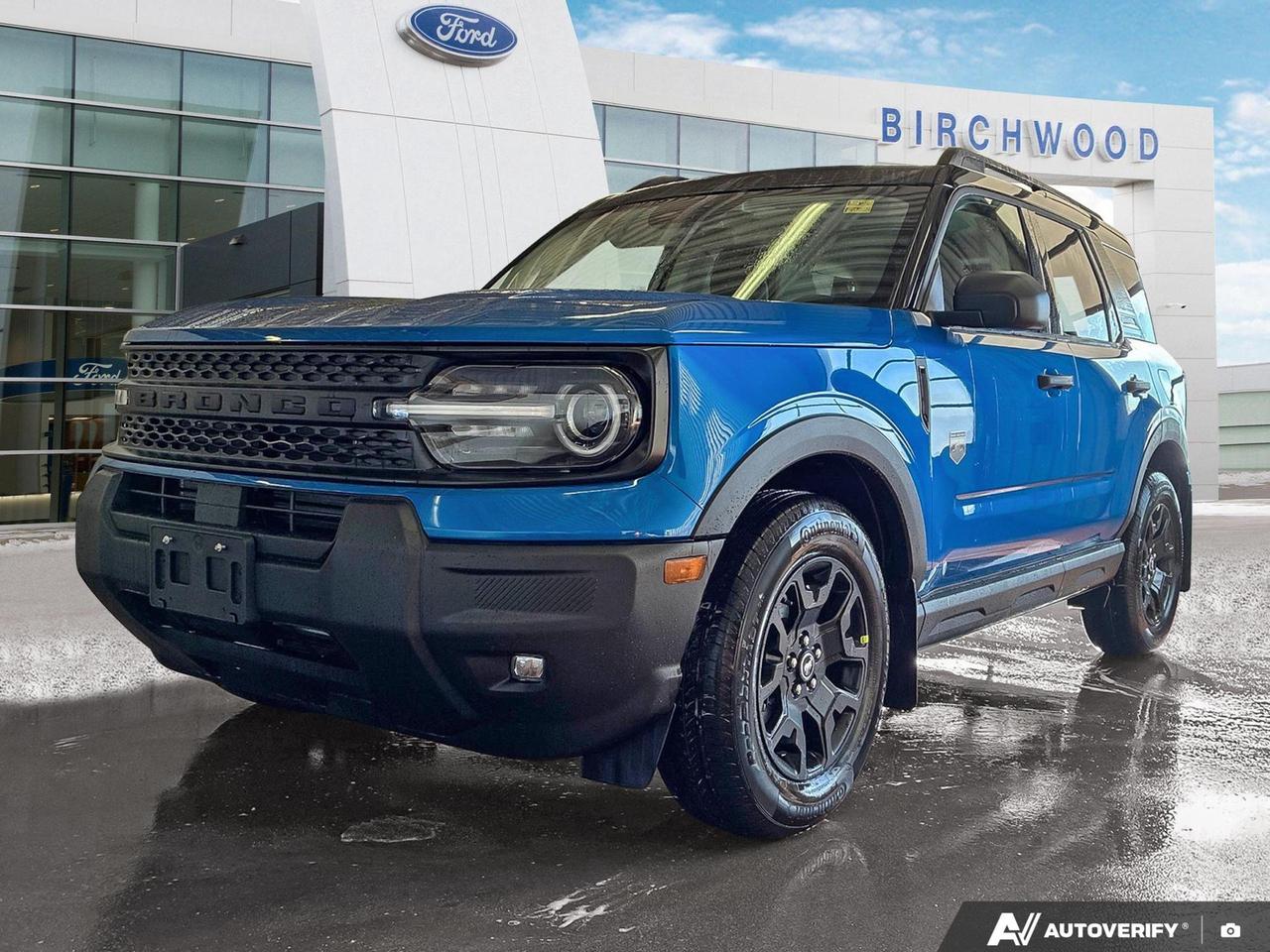 Experience the future of adventure with the 2026 Ford Bronco Sport Big Bend! This cutting-edge SUV combines rugged capability with modern technology, perfect for urban explorers and weekend warriors alike.

Key Features:
- Advanced 4WD system for superior off-road performance
- Efficient 1.5L 3-cylinder engine balancing power and economy
- Adaptive Cruise Control with Stop-and-Go for effortless highway driving
- BLIS (Blind Spot Information System) for enhanced safety
- Voice-activated automatic air conditioning for ultimate comfort
- Flip-up rear window with wiper and defroster for versatile cargo access
- Collision Mitigation and Evasion Assist technologies
- Lane Centering for precise handling on long journeys

Ready to elevate your driving experience? Reserve your 2026 Ford Bronco Sport Big Bend today or contact Birchwood Ford to schedule a test drive. Our team is here to answer any questions and guide you through a seamless purchase process. Dont miss this opportunity to own the perfect blend of style, technology, and capability!
Birchwood Ford is your choice for New Ford vehicles in Winnipeg. 

At Birchwood Ford, we hold ourselves to the highest standard. Our number one focus is customer satisfaction which has awarded us the Ford of Canadas Presidents Award for 5 consecutive years. This honour is presented to Ford dealers that have proven outstanding results in Sales and Customer Service Excellence.

Are you a newcomer to Canada, recent graduate, first time car buyer or physically challenged? Ask us about our exclusive rebates and how they may apply to you.
 
Interested in seeing/hearing more? Book a test drive or give us a call at (204) 661-9555 and we can help you with whatever you need!

Dealer permit #4454
Dealer permit #4454
