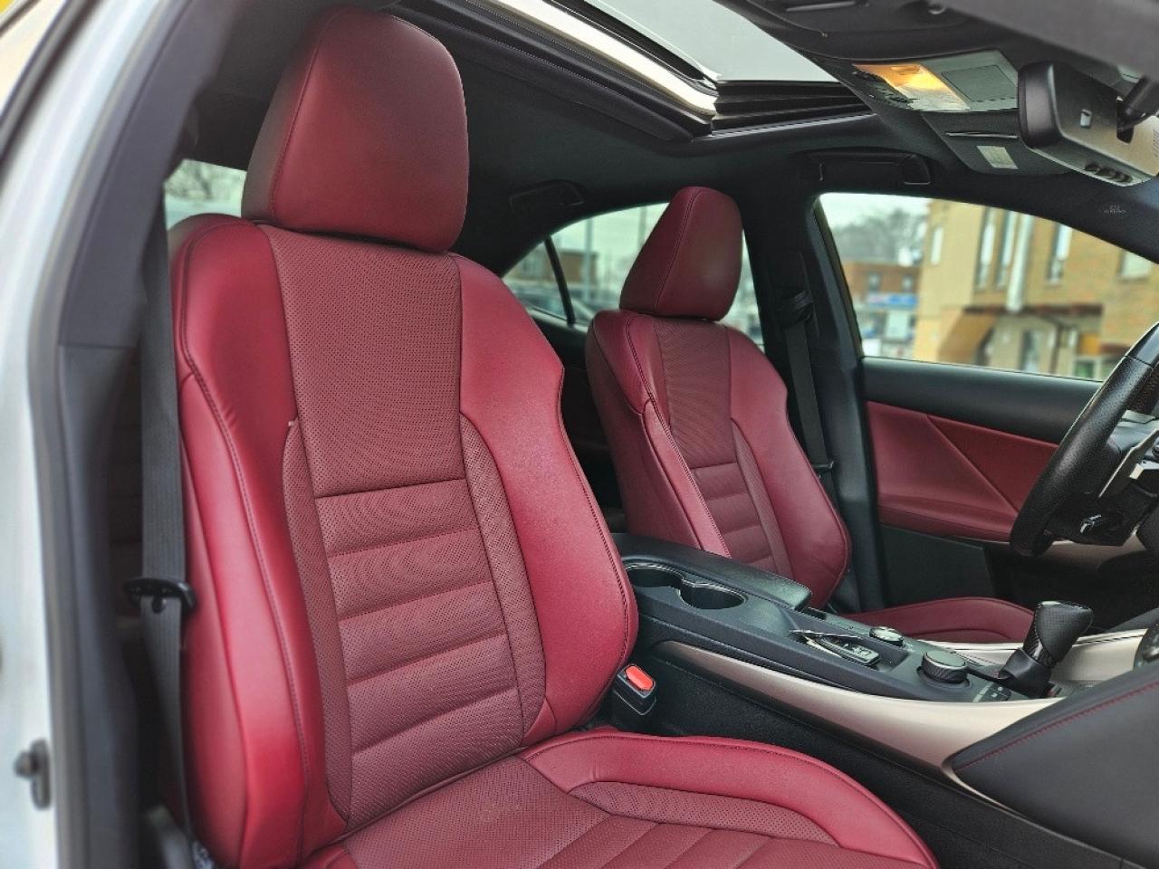 2019 Lexus IS IS 300 AWD F SPORT-RED LEATHER-SUNROOF Photo