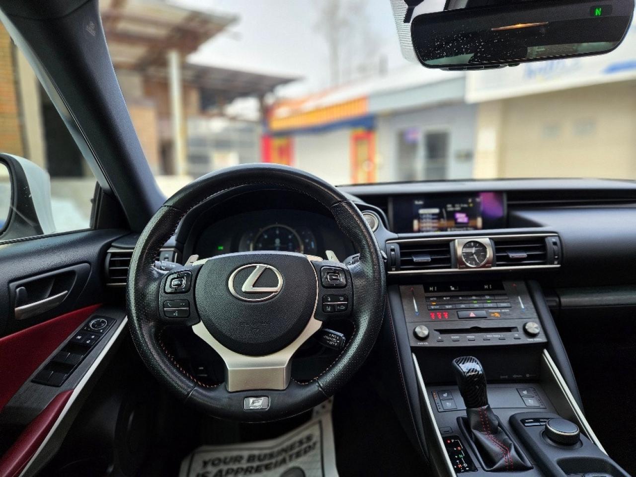 2019 Lexus IS IS 300 AWD F SPORT-RED LEATHER-SUNROOF Photo