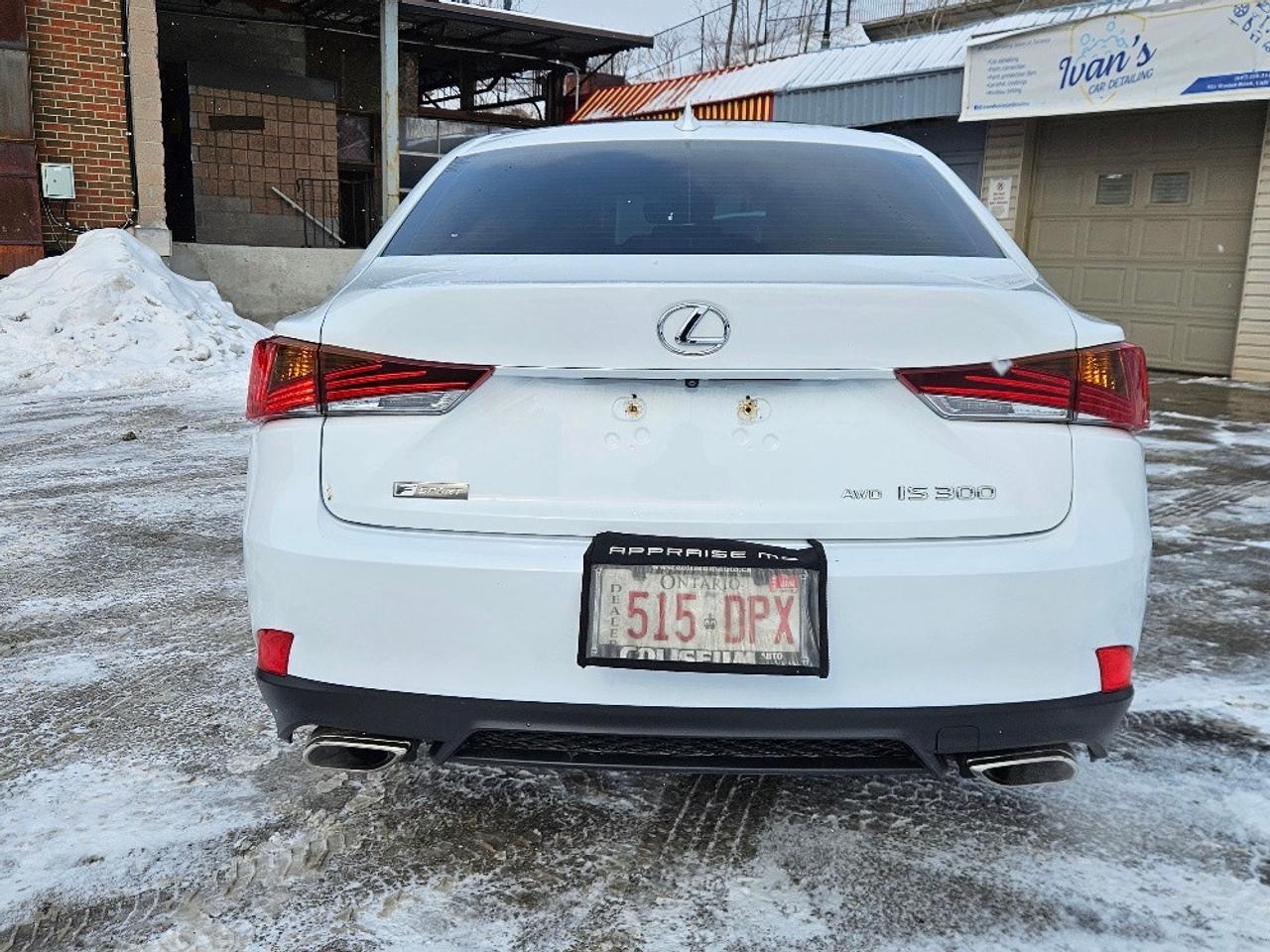 2019 Lexus IS-Series IS 300 AWD F SPORT-RED LEATHER-SUNROOF Photo4