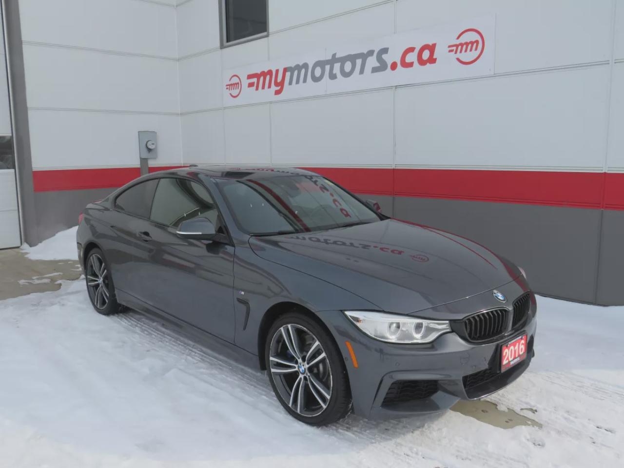 2016 BMW 4 Series 435i xDrive (**CLEAN TITLE/NO ACCIDENTS!!**SAFETY/CERTIFIED**AWD**ALLOY RIMS**FOG LIGHTS**LEATHER**NAVIGATION**SUNROOF**CD PLAYER**HEATED SEATS**PUSH BUTTON START**POWER SEATS**REVERSE CAMERA**DUAL CLIMATE CONTROL**RUBBER MATS**CRUISE CONTROL**BLUETOOTH** Photo